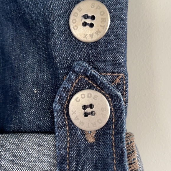 Max Mara SportMax denim Capri/shorts - Picture 2 of 5